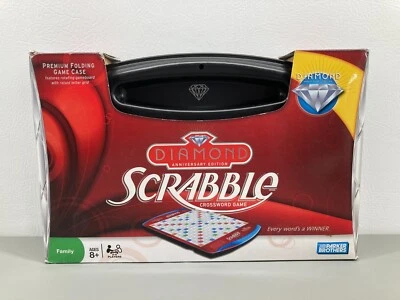NEW Scrabble Diamond Anniversary Edition Folding Carrying Case Parker Bro Sealed - Image 1 of 4