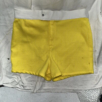 Pantalones cortos de natación vintage Catalina EE. UU. para hombre talla 36 amarillos Foto 1 de 4