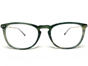 NEW Burberry B2258-Q 3659 Mens Striped Green Square Eyeglasses Frames 53/19~140 - Picture 1 of 6