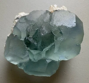 Ice Blue Green Fluorite,Metaphysical,Quartz Crystal,Unique,Floater,Decor Calcite - Picture 1 of 24