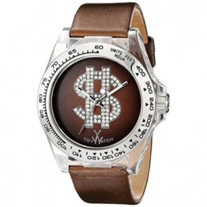 Toy WATCH DOLLAR Brown Watch D06BR - Picture 1 of 1