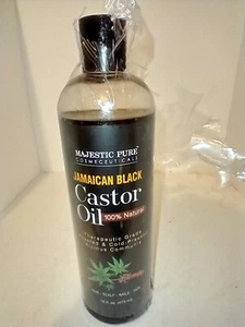 Majestic Pure Jamaican Black Castor Oil 16oz. Exp 2025 - Picture 1 of 3