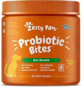 Probiotics for Dogs - Digestive Enzymes for Gut Flora, Digestive Health, Diar... - Picture 1 of 1