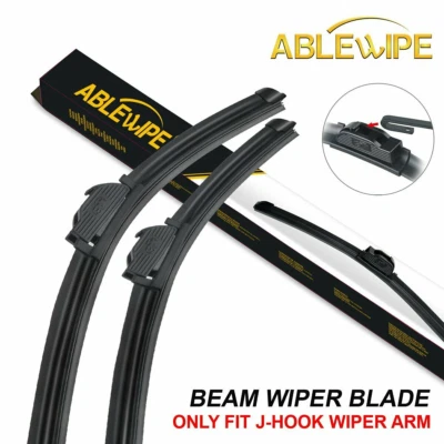 ABLEWIPE 24"+24" Fit for ISUZU OASIS 1996-1999 Bracketless Window Wiper Blades  — 第 1/4 张图片