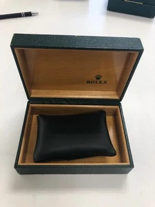 Scatola orologio verde ROLEX ORIGINALE VINTAGE 68.00.55 articolo # e11077 - Foto 1 di 6