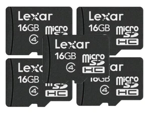 (LOT of 200 Cards) - Lexar 16GB MicroSD SDHC - Picture 1 of 2