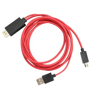 Adaptador de cable Micro USB MHL a HDMI para Samsung Galaxy K Zoom SM-C1150WAEUR - Imagen 1 de 4