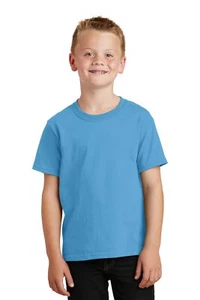 3 Pack Of Port & Company PC54Y Youth Core Cotton Tee Top Comfort Blend TShirt - Picture 1 of 42