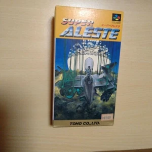 Super Aleste SNES SFC Super Famicom Game Complete in Box Authentic - Picture 1 of 9