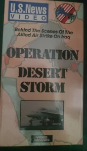operation desert storm u.s. news video vhs rare - Picture 1 of 1