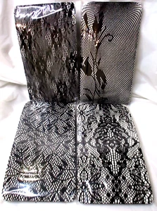 Vero Monte 4 pr Fishnet Pantyhose Black Sz S/M New in Box - Picture 1 of 4