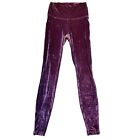 Lululemon Wunder Lounge Purple Velvet High-Rise Tight 28" Size 4