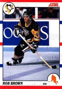 1990-91 Score Canadian #105 Rob Brown - Picture 1 of 1