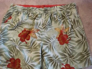 EZ's Mens Size L (36-39) Board. Swimm. Surf. Shorts Floral Green/multi-color - Bild 1 von 12