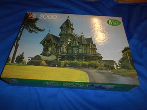 CARSON HOUSE Victorian Mansion EUREKA CA 1988 pezzi puzzle BIG BEN SIGILLATO - Foto 1 di 8