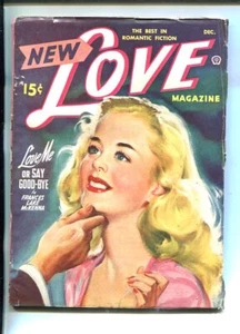 PULP: NEW LOVE-DEC 1948-ROMANTIC PULP FICTION- PIN-UP GIRL COVER-GLOSSY-vg/fn - Picture 1 of 1