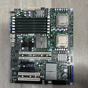 Supermicro X7DVL-E motherboard, dual LGA 771 socket, 2 XEON E5345/ SERVER MAINBO - Bild 1 von 7