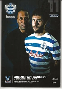 Football Programme>QPR v CRYSTAL PALACE Dec 2014 - Picture 1 of 1