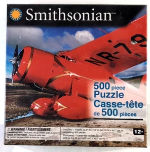 NIP Sealed: Smithsonian 500 Piece Puzzle, Lockheed Model 5B Vega NR7952 - Picture 1 of 11