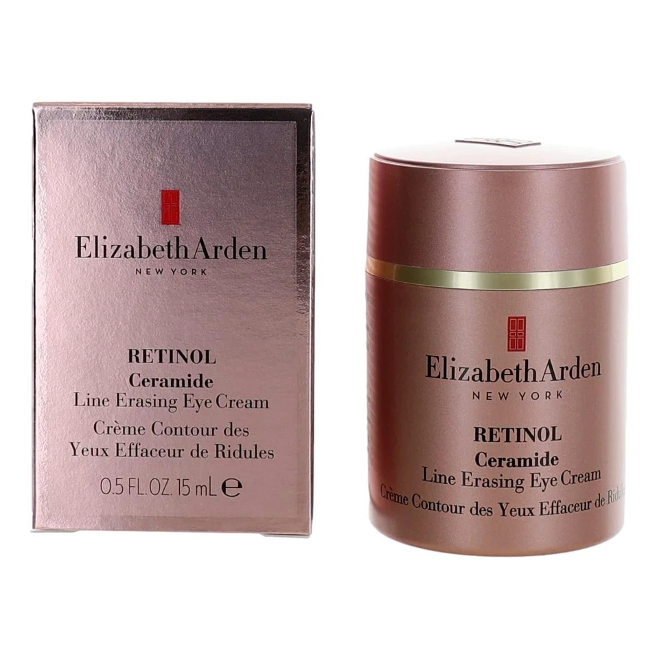 Crema para ojos borradora de línea Retinol Ceramide de Elizabeth Arden, 0,5 oz Foto 1 de 1