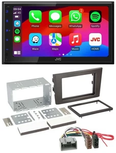 JVC Bluetooth USB MP3 2DIN DAB Autoradio für Volvo XC 90 02-14 14 Pin - Bild 1 von 9