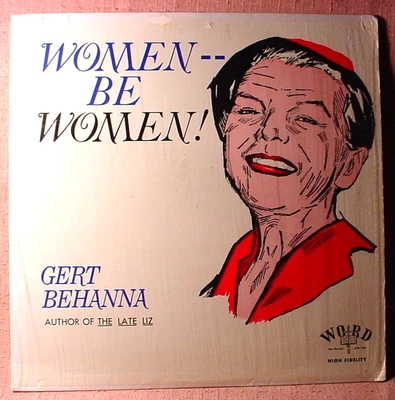 Gertrude Behanna Mint/NM Llp - Women Be Women - Word Records - 1965 - Image 1 of 4
