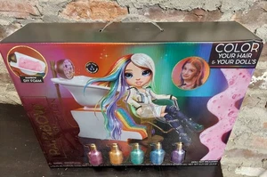 New - Rainbow High Salon Playset 🌈 with DIY Washable Hair Color - Picture 1 of 3
