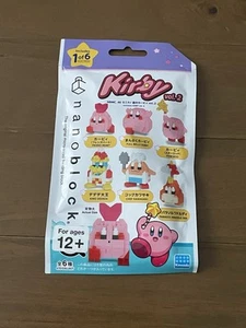 NanoBlock Mini (LEGO like) Kirby Vol 2 1 pc Nintendo Micro Sized Building Kawada - Picture 1 of 3