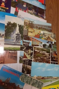 Lot 60 Ansichtskarten USA Reisen AZ-NM & Cincinati Ordner Karten viele gebraucht - Bild 1 von 3
