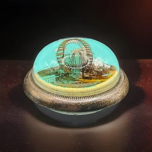 Antiker Briefbeschwerer "Das Riesenrad•Weltausstellung 1893" Souvenir 264 Fuß Durchmesser - Bild 1 von 16