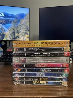 STAR TREK The Motion Pictures DVD Collection (Widescreen) Brand New! 9 Movies - Image 1 of 4