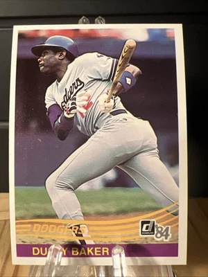 1984 Donruss Baseball Dusty Baker Card #226 - Image 1 of 2