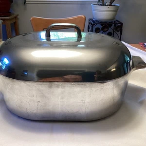 Vintage Magnalite GHC Dutch Oven 13 Qt Roaster w/ Trivet 4267 5367 - Picture 1 of 11