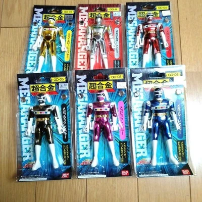 Power Rangers Sentai Bandai In Space Megaranger Chogokin Figura 6p Set Nuevo Foto 1 de 4