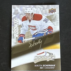 NIKITA SCHERBAK Rookie Silver Script 2017-18 UD MVP #233 Free Comb Ship - Picture 1 of 2