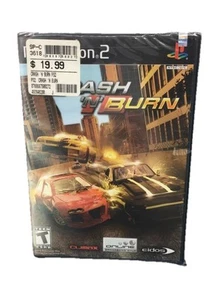 Crash 'N' Burn (Playstation 2 PS2) Eidos Brandneu Factory Sealed Riss On Front - Bild 1 von 8