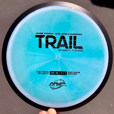 Axiom MVP Neutron Trail - Rare Swirly Transitional Color - Conrad Line Disc Golf - Image 1 of 4