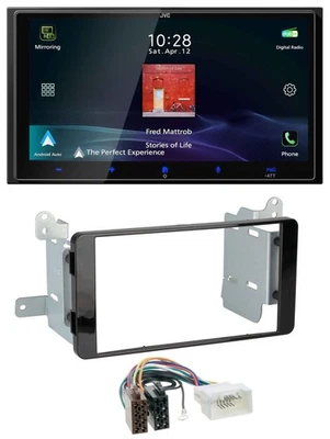 JVC USB Bluetooth 2DIN DAB MP3 Autoradio für Fiat Fullback Mitsubishi L200 ab 20 - Bild 1 von 4