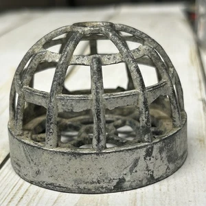 Vintage Metal Florist Flower Frog Cage Style Holder Heavy - Picture 1 of 8