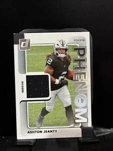2025 Panini Donruss - Ashton Jeanty Rookie Phenom Patch - Raiders - Bild 1 von 2