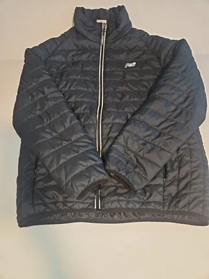 Chaqueta New Balance Grande Azul Invierno con Cremallera Foto 1 de 4