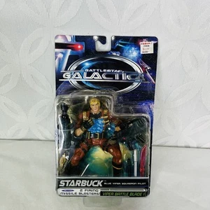 Trendmasters Battlestar Galactica Starbuck Viper Battle Blade Action Figure - Picture 1 of 3