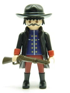 Playmobil Custom Western Civil War FarWest Cowboy Yankee Union Army Nordiste - Foto 1 di 2
