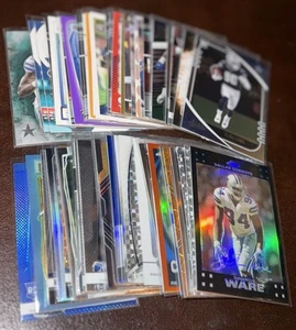 Dallas Cowboys x57 Card Refractor Rookie Parallel Insert Vet Numbered Lot - Bild 1 von 10