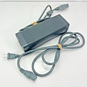 Original Microsoft Xbox 360 Netzteil Brick und Kabel - Bild 1 von 8