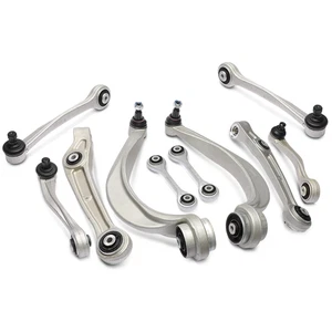 4H0407509A Front Control Arms Kit 10 Pcs for Audi A8 D4 2009-2018 4H0407510A - Picture 1 of 6
