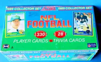 1989 Score Football - Pick Your Card - 2024 Sealed Set Break - (#251-#330) - Image 1 of 4