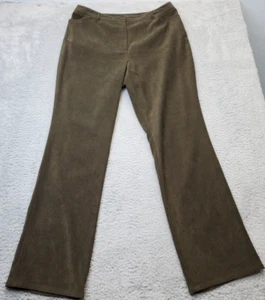Harold's Flared Pants Girls Sz 12 Green Polyester Pockets Flat Front Regular Fit - Picture 1 of 12