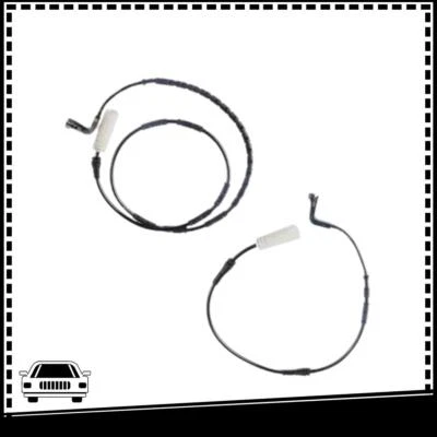 2Pcs Front /Rear Brake Pad Wear Sensors For 1/3 Series E81 E82 E87 E88 E90 E91 - Image 1 of 4