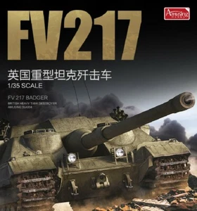 Destructor de tanques pesados británico Amusing Hobby 1/35 35A034 tejón FV 217 - Imagen 1 de 1